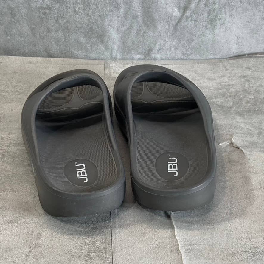 JBU Women's Charcoal Dover Slide Recovery Sandals SZ 6