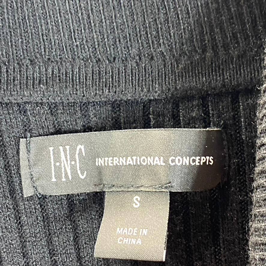 INC INTERNATIONAL CONCEPTS Men's Deep Black Ascher Rollneck Sweater SZ S