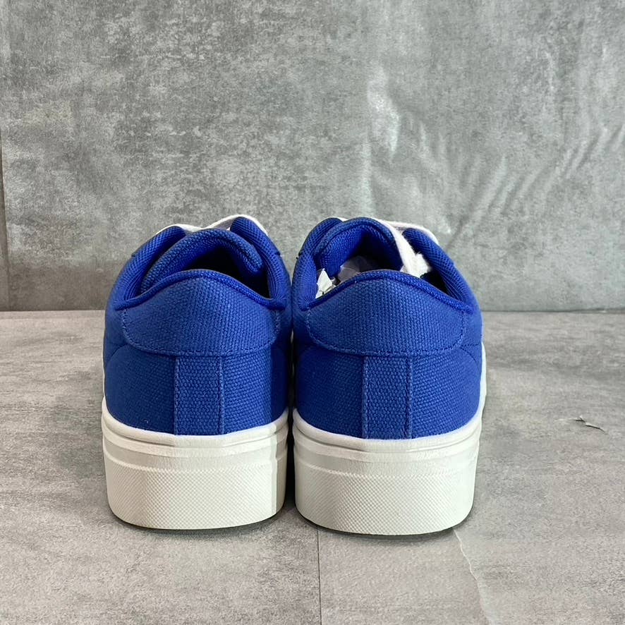 JOURNEE COLLECTION Women's Blue Jennings Lace-Up Foam Platform Sneakers SZ 6