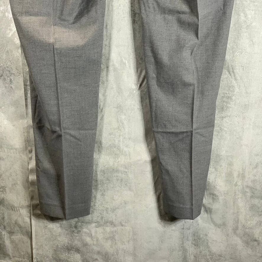 VAN HEUSEN FLEX Men's Grey Sharkskin Slim-Fit Suit Pants SZ 42X34