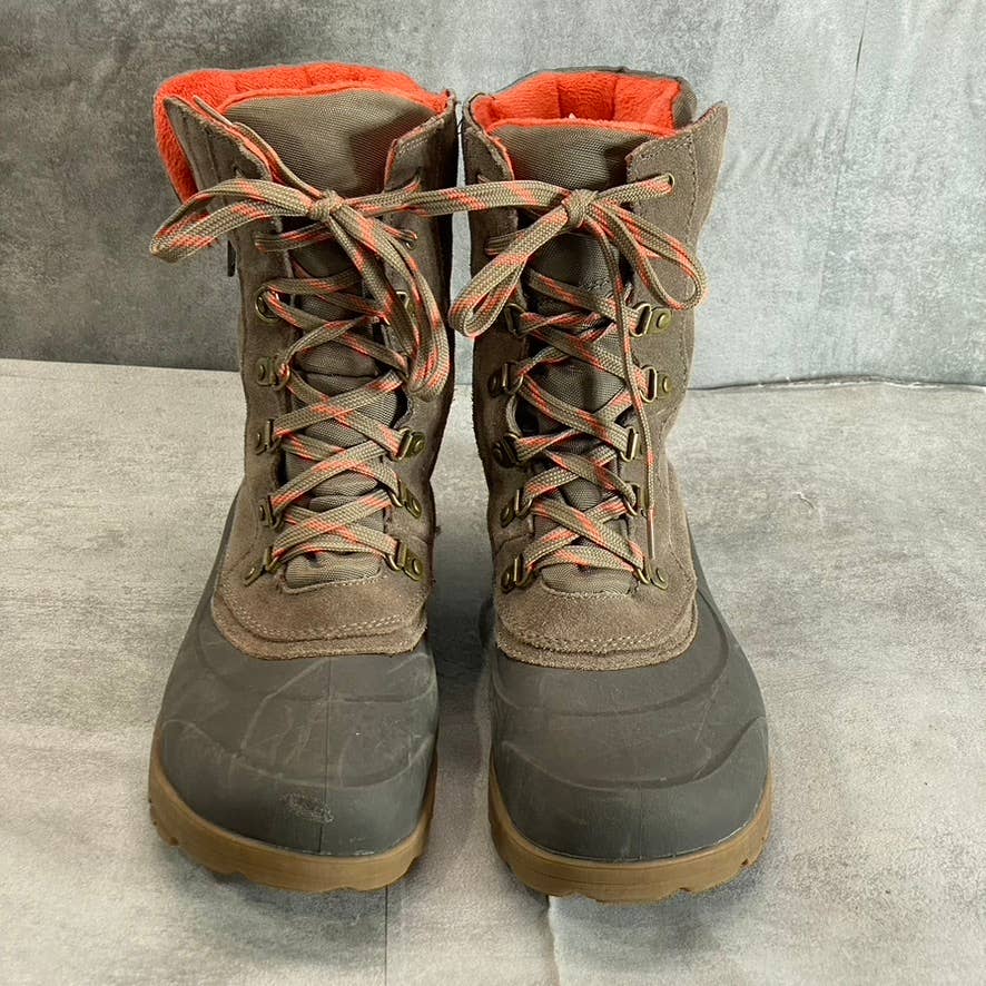 BARETRAPS Women's Mushroom Yasmen Lace-Up Waterproof Boots SZ 10