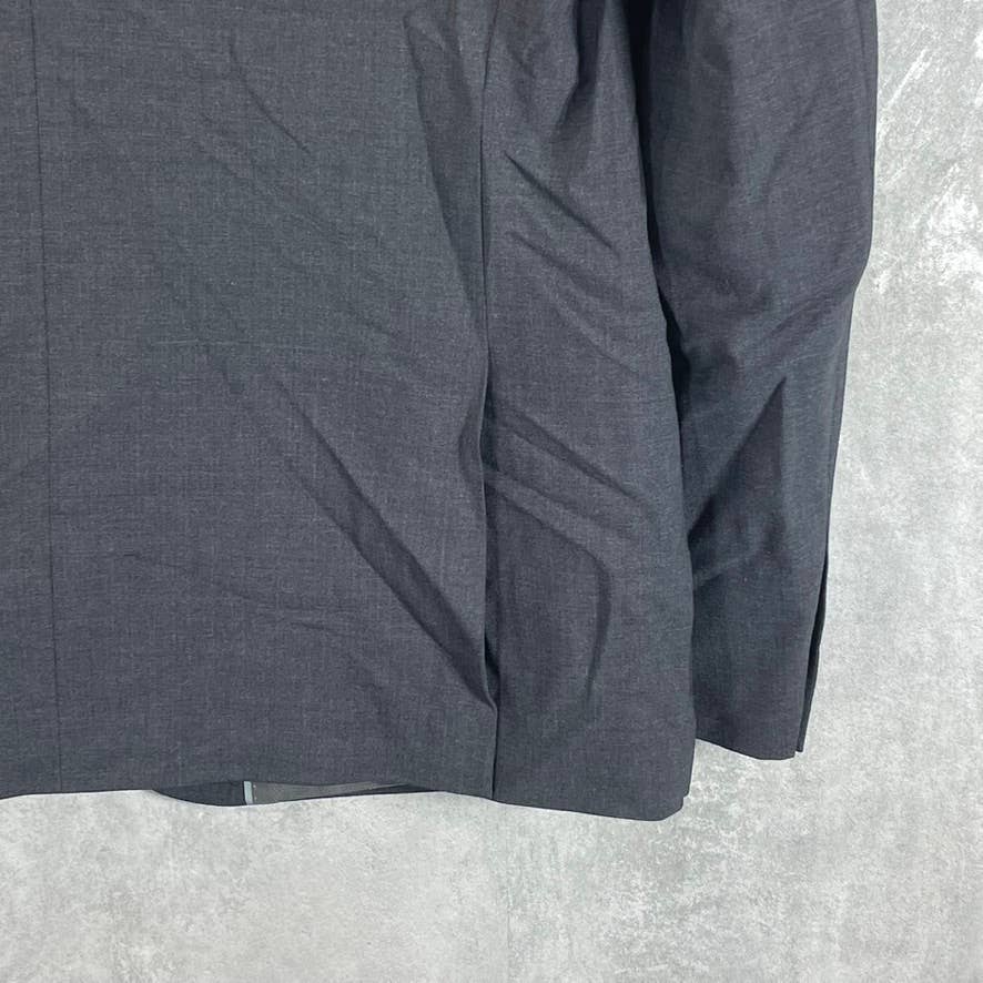 BAR III Men's Charcoal Two-Button Slim-Fit Wool Suit Jacket SZ 42R