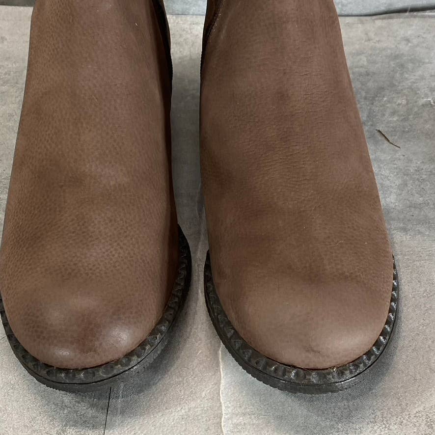 GENTLE SOULS By Kenneth Cole Women's Espresso Best Chelsea Zip-Up Tall Boot SZ11