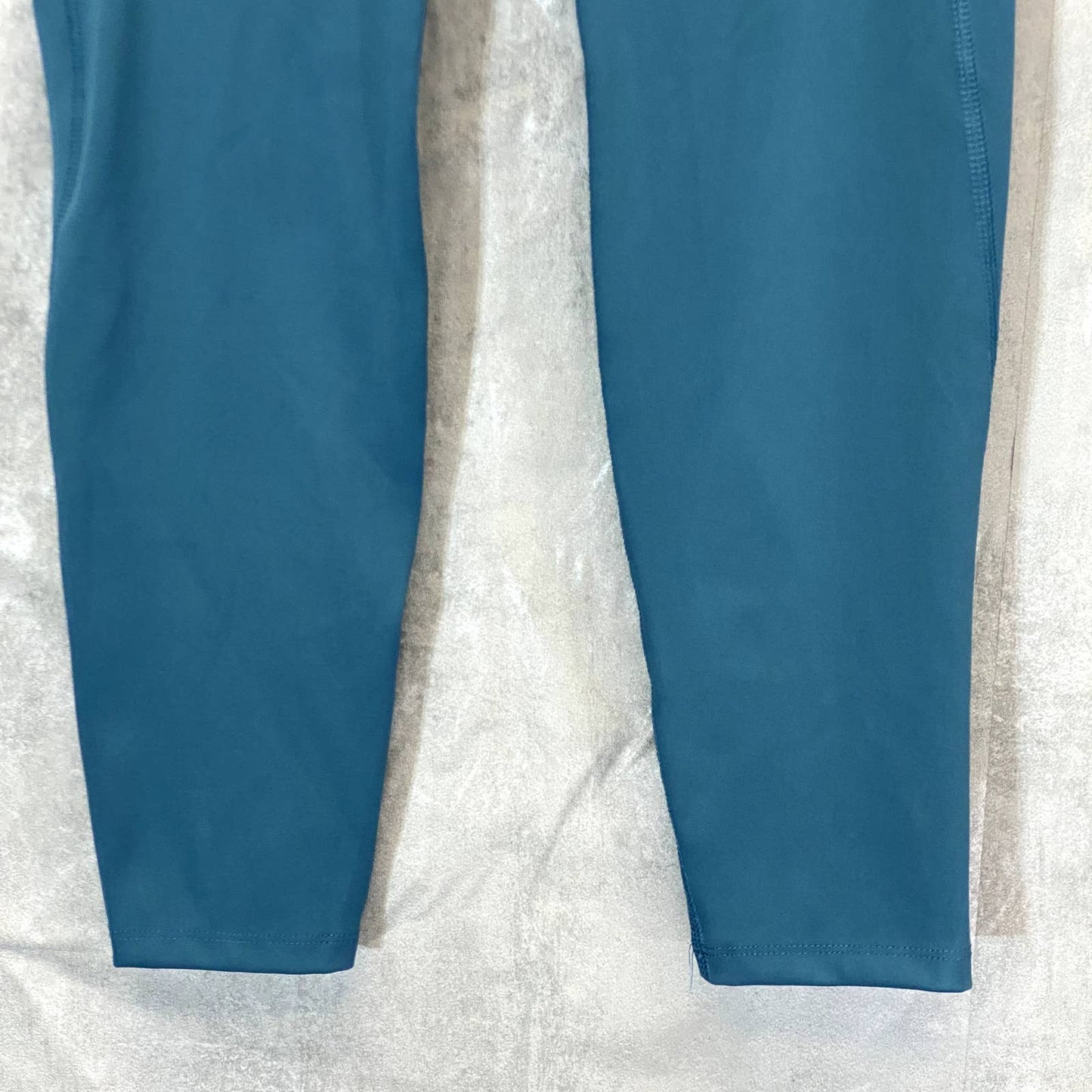 APANA Women's Atlantic Teal Rebound High-Waist Pull-On Active Leggings SZ S