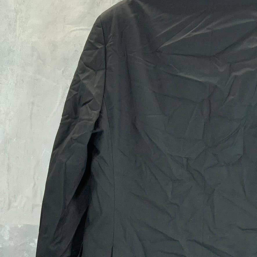MARC NEW YORK Men's Black Modern-Fit Two-Button Suit Jacket SZ 40R