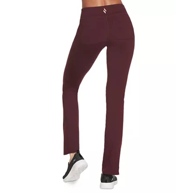 SKECHERS Women's Winetasting Gowalk High-Rise Pull-On Pants SZ L