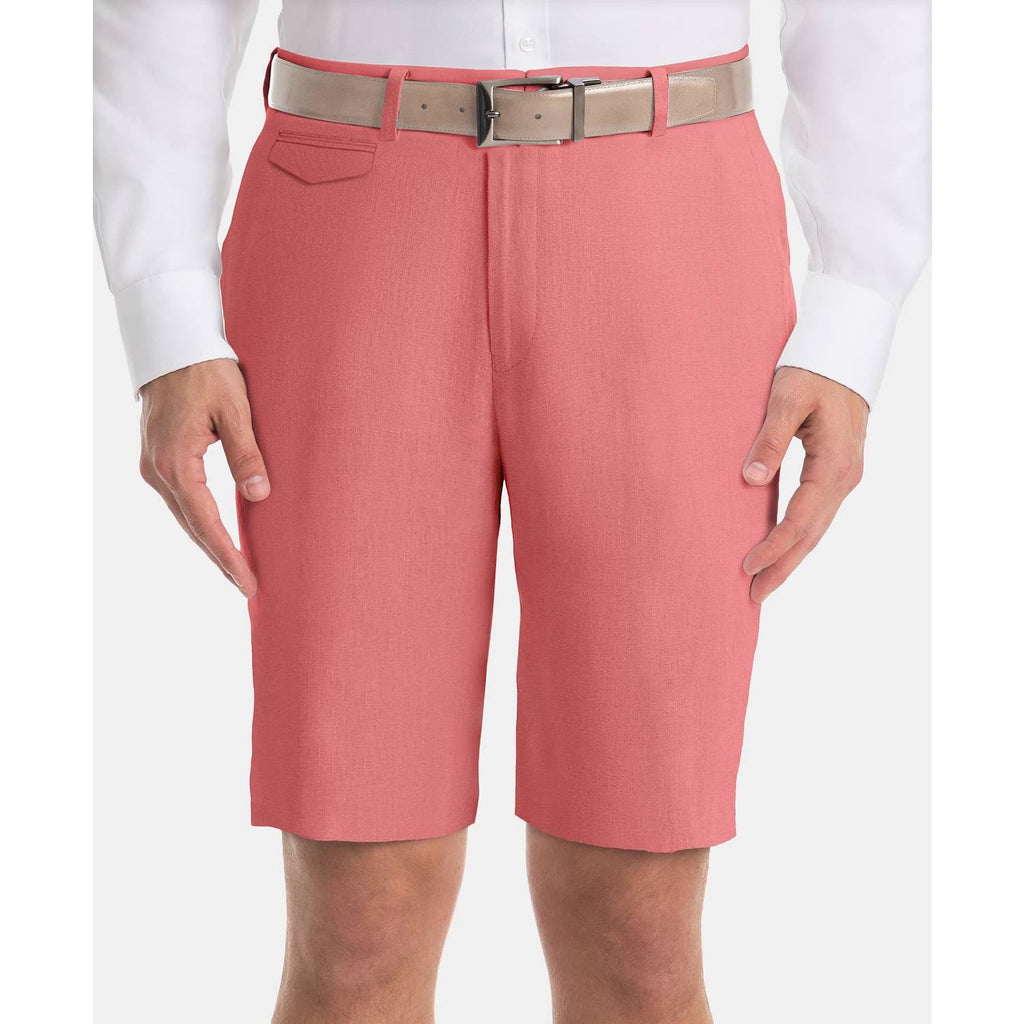 LAUREN RALPH LAUREN Red Classic Fit Linen Shorts SZ 16R