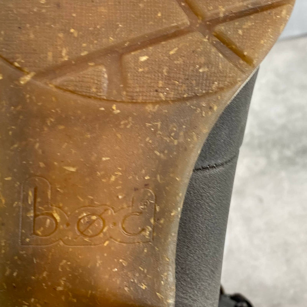 B.O.C Women's Light Grey Alder Lace-Up Block-Heel Hiking Boots SZ 7.5