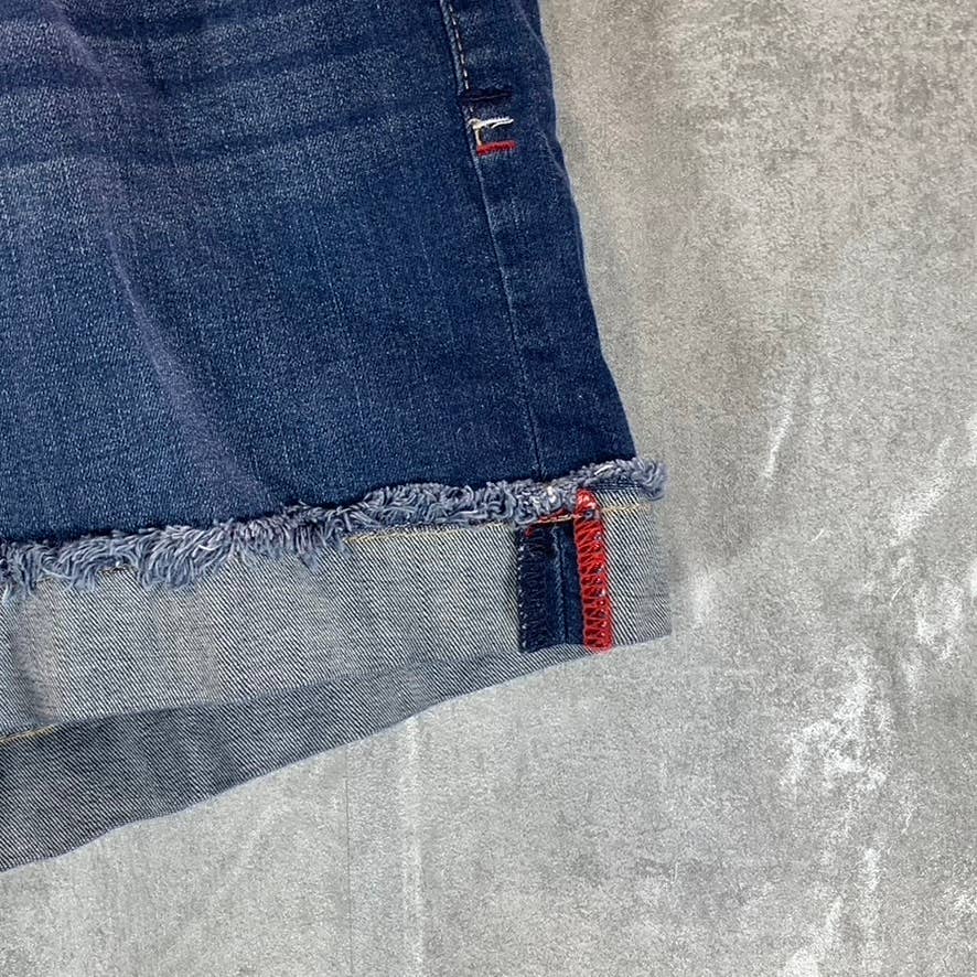TOMMY JEANS Women's Boundary 5" Cuffed Faded Denim Shorts SZ 29