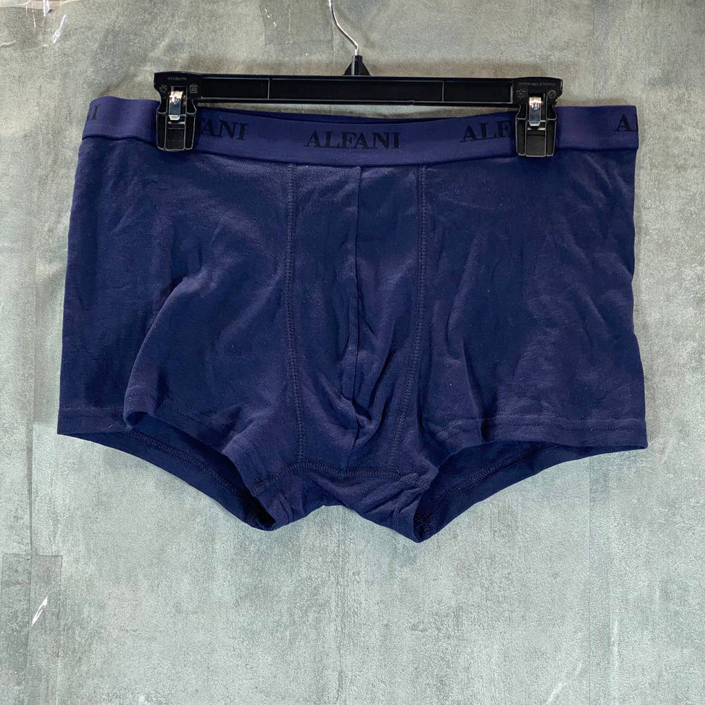 ALFANI Men's Charcoal 5-Pk Moisture-Wicking Contrast Waistband Boxer Briefs SZXL
