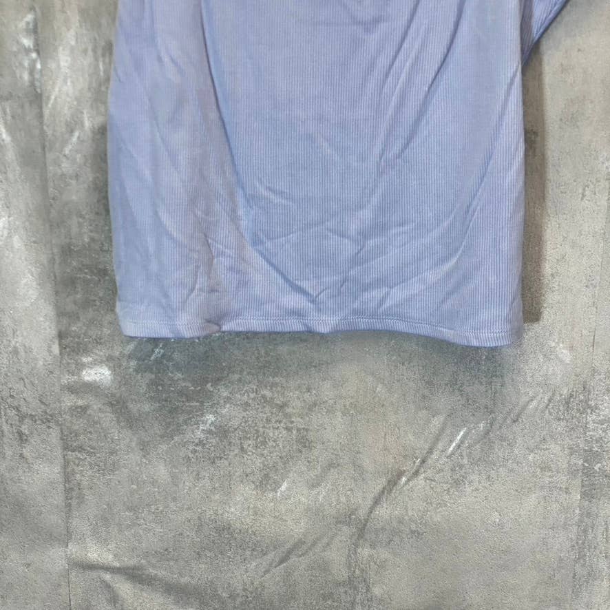 ABOUND Women's Blue Cashmere Lave-Trim V-Neck Rib Knit Camisole SZ XL