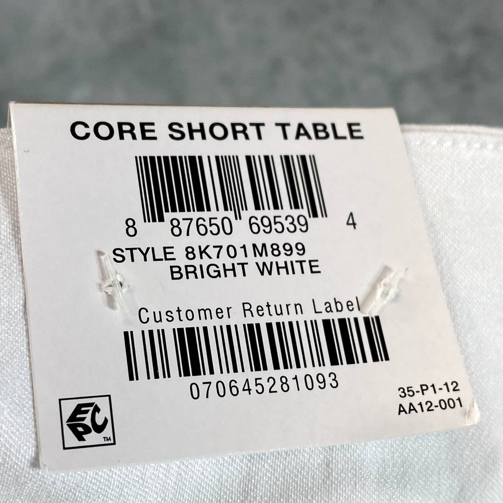 INC INTERNATIONAL CONCEPTS Women's Bright White Mid-Rise Pull-On Shorts SZ 12