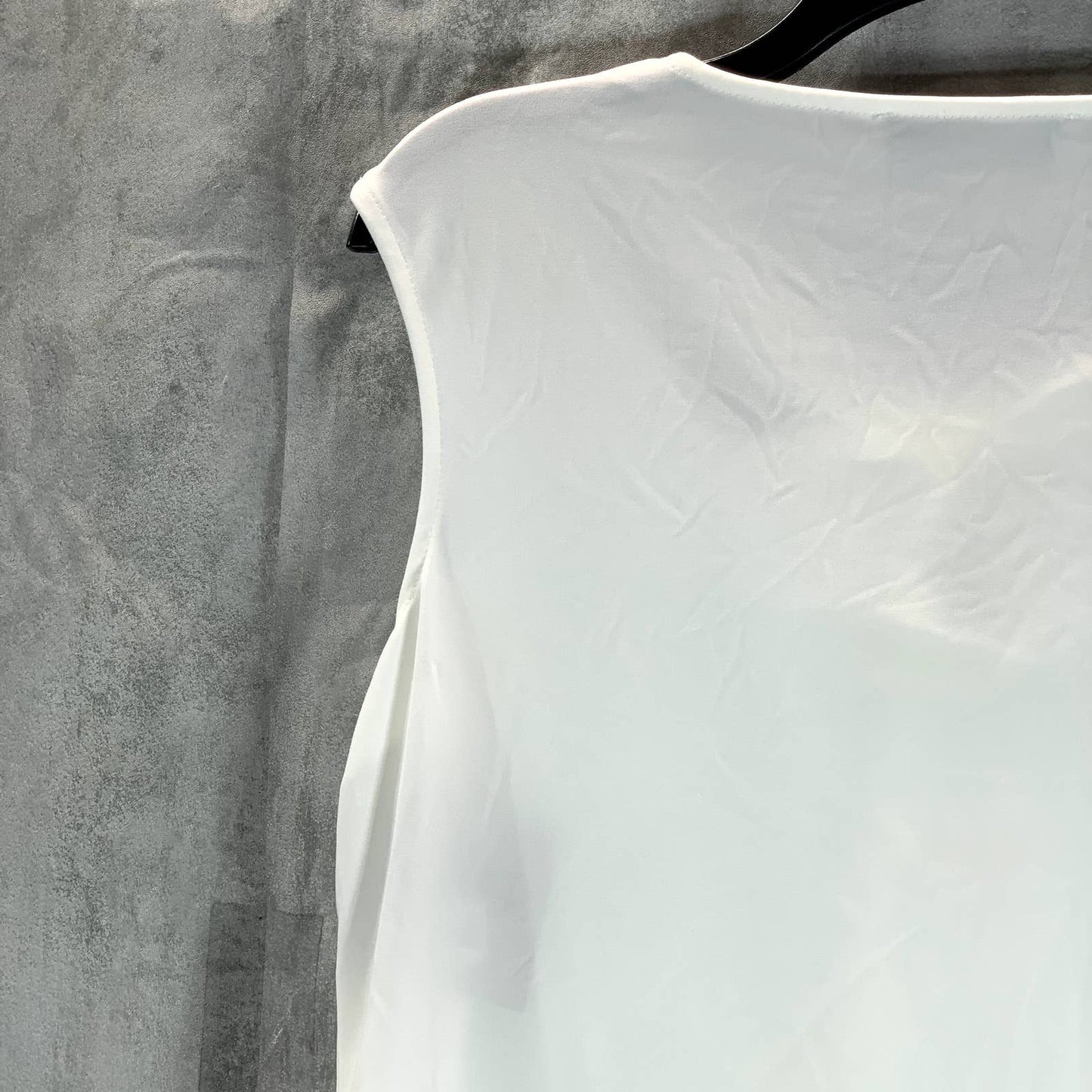 KASPER Women's Vanilla Ice Crossover Cutout Cap Short Sleeve Top SZ S