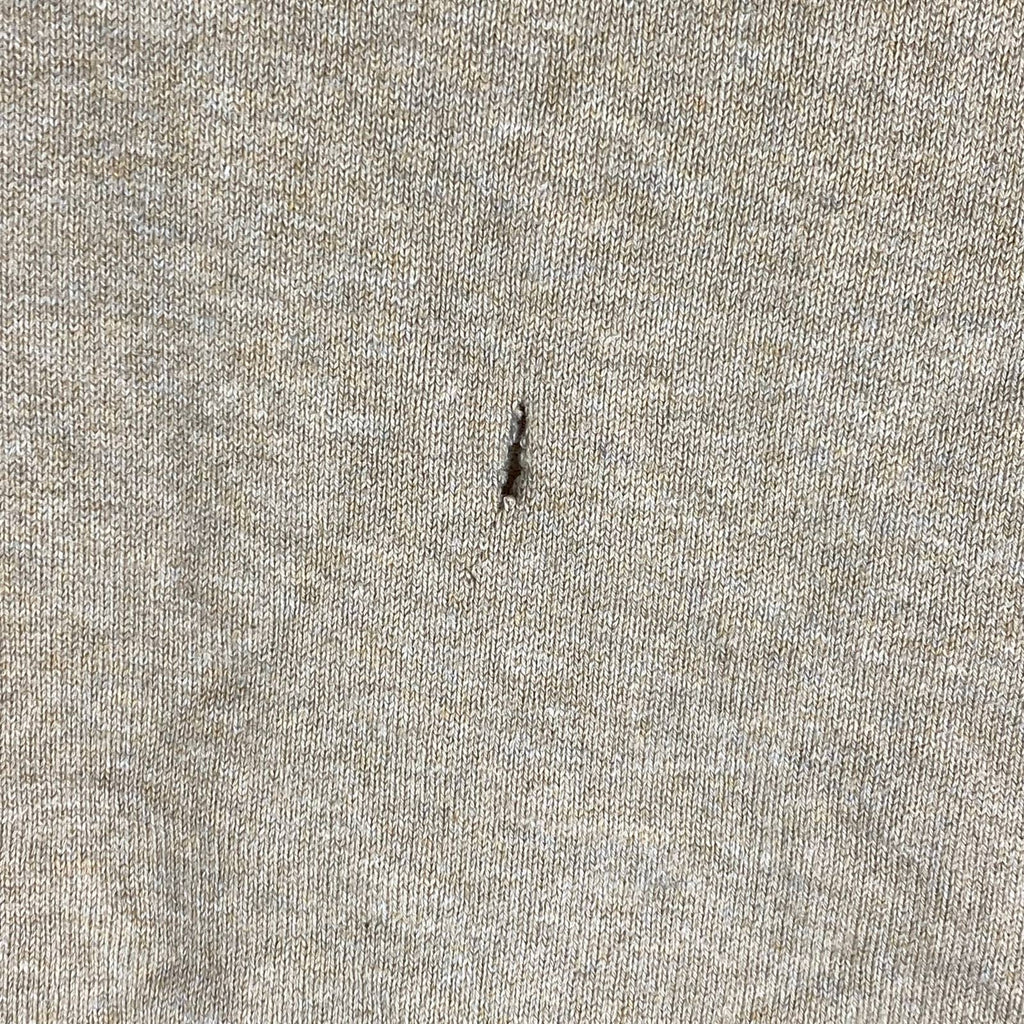 CLUB ROOM Men's Tan Solid V-Neck Pullover Sweater Vest SZ L