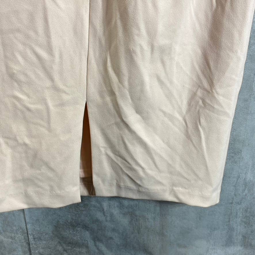 RACHEL RACHEL ROY Women's Light Pink Halter Knee-Length Sheath Dress SZ L