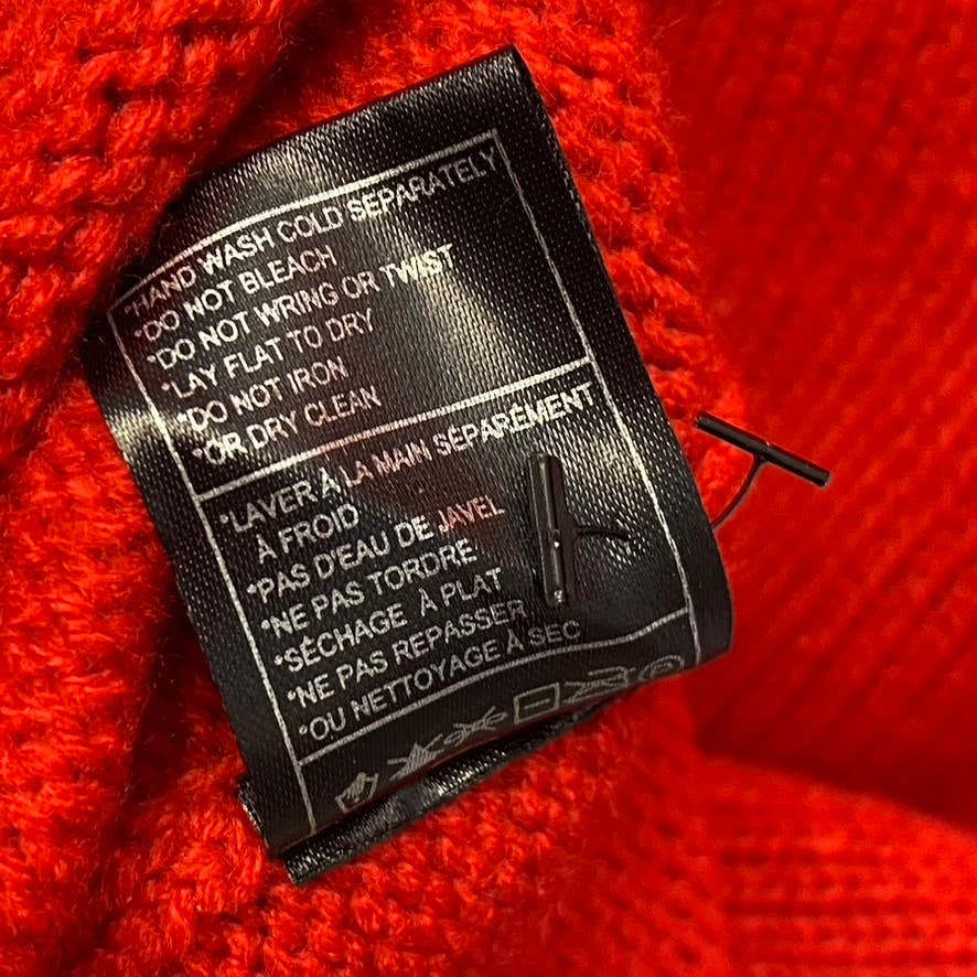 BB DAKOTA By Steve Madden Women's Crimson Red Crewneck Knit Sweater Dress SZ XS