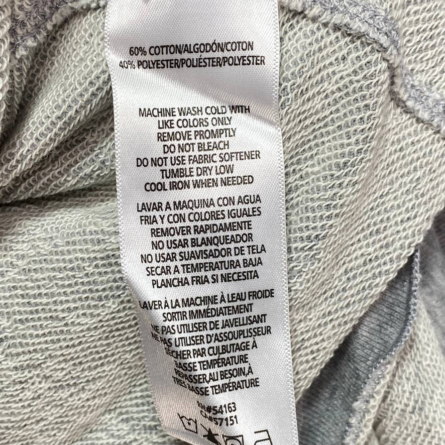 CALVIN KLEIN PERFORMANCE Grey Long Sleeve Tie-Back Top SZ XL