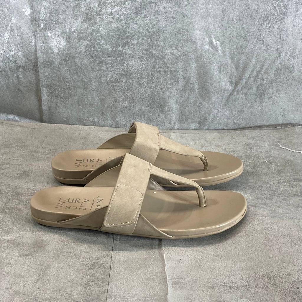 NATURALIZER Women's Porcelain GenN-Twirl Slip-On Thong Sandals SZ 6