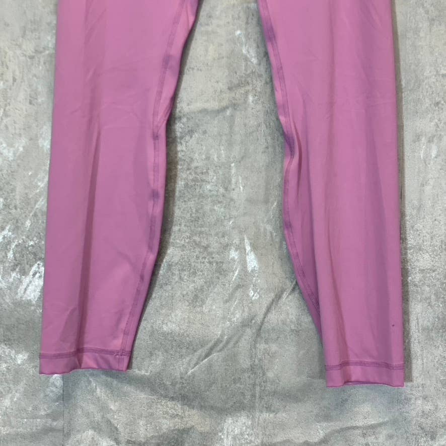 LOVE TREE Women's Pink 4-Way Stretch Wide Waistband Pull-On Leggings SZ L