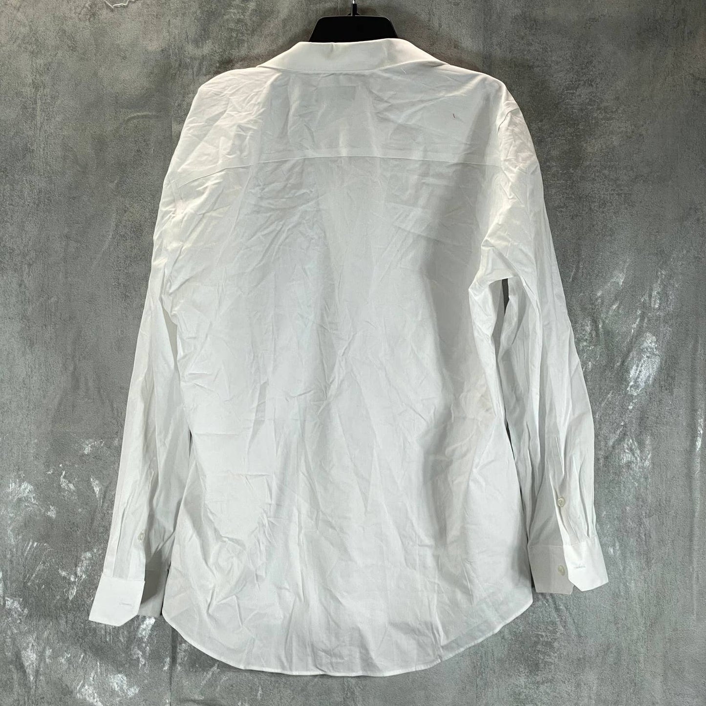 ALFANI Men's White Slim-Fit 2-Way Stretch Button-Up Long-Sleeve Dress Shirt SZXL