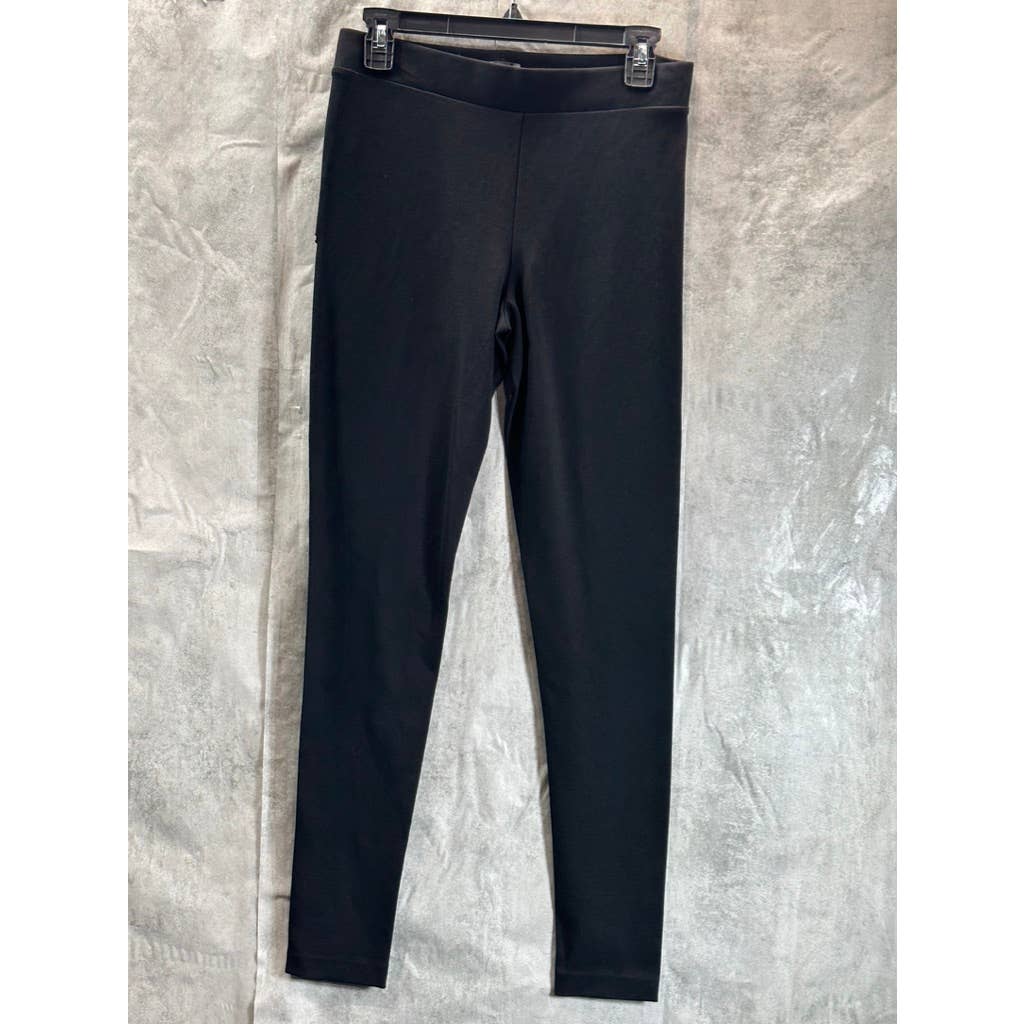 VINCE CAMUTO Women's Rich Black High-Rise Skinny Leg Ponte-Knit Leggings SZ XS