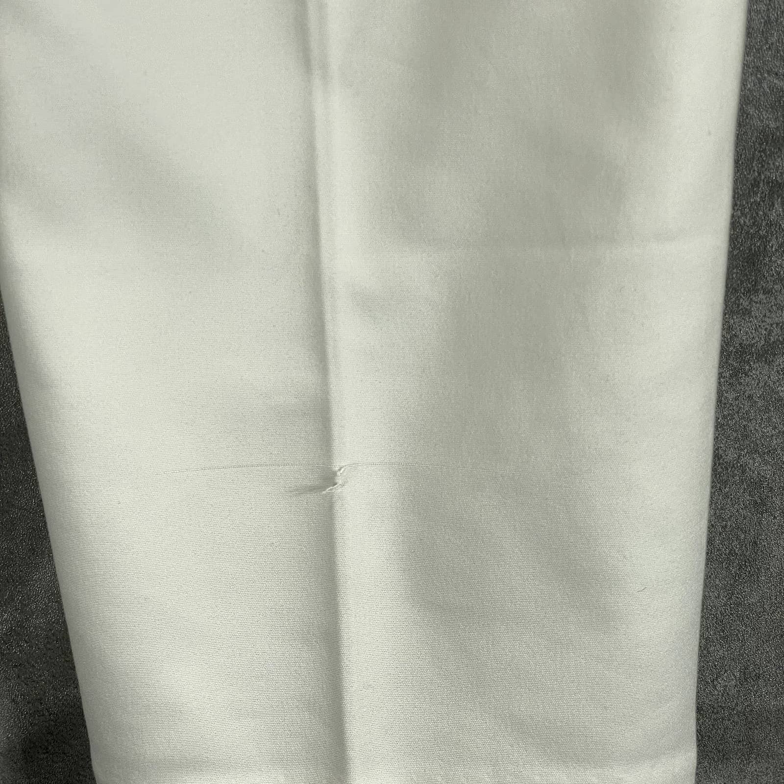 ANNE KLEIN Women's White Double-Weave High-Rise Ankle Pants SZ 4