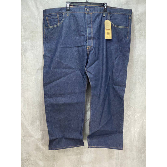 LEVI'S Big & Tall Blue 501 Original Fit Stretch Jeans SZ 52X30