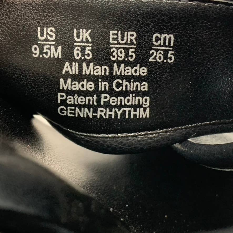 NATURALIZER Women's Black Genn-Rhythm Round-Toe Slip-On Sandals SZ 9.5