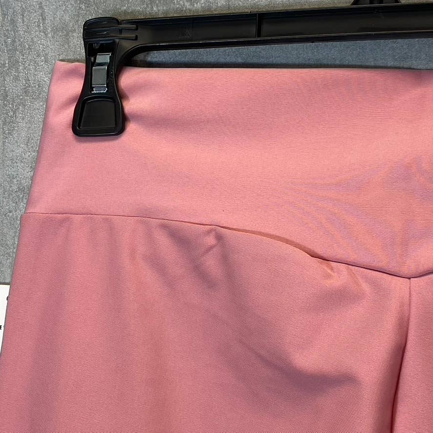 PRO-FIT Activewear Pudra Lightweight Breathable Surplice High-Waist Pull-On Leggings SZ L