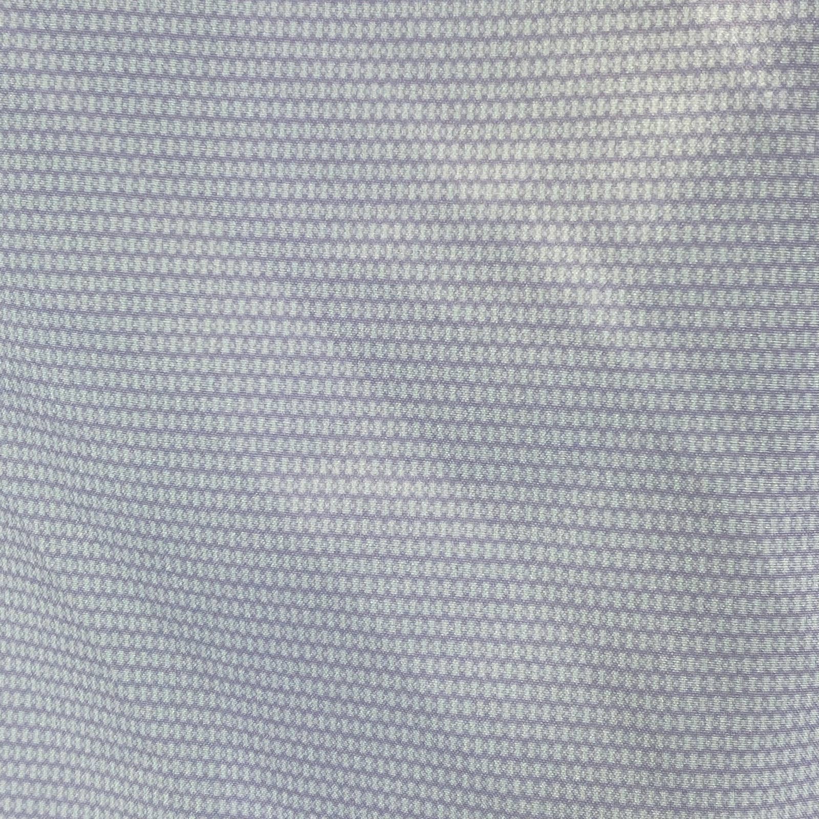 ALFANI Men's Lavender Mini Geo-Print Slim-Fit Stretch Shirt SZ 15-15.5 32/33