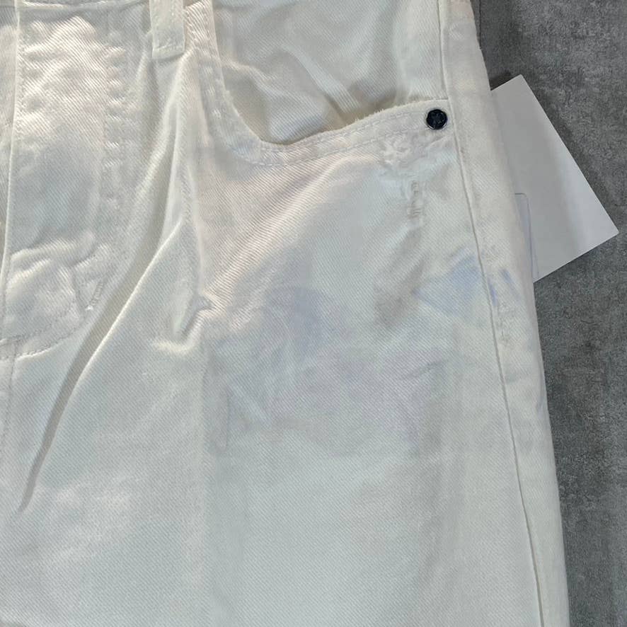 SAM EDELMAN Women's Ithaca The Stiletto High-Rise Distressed Straight Jeans SZ00