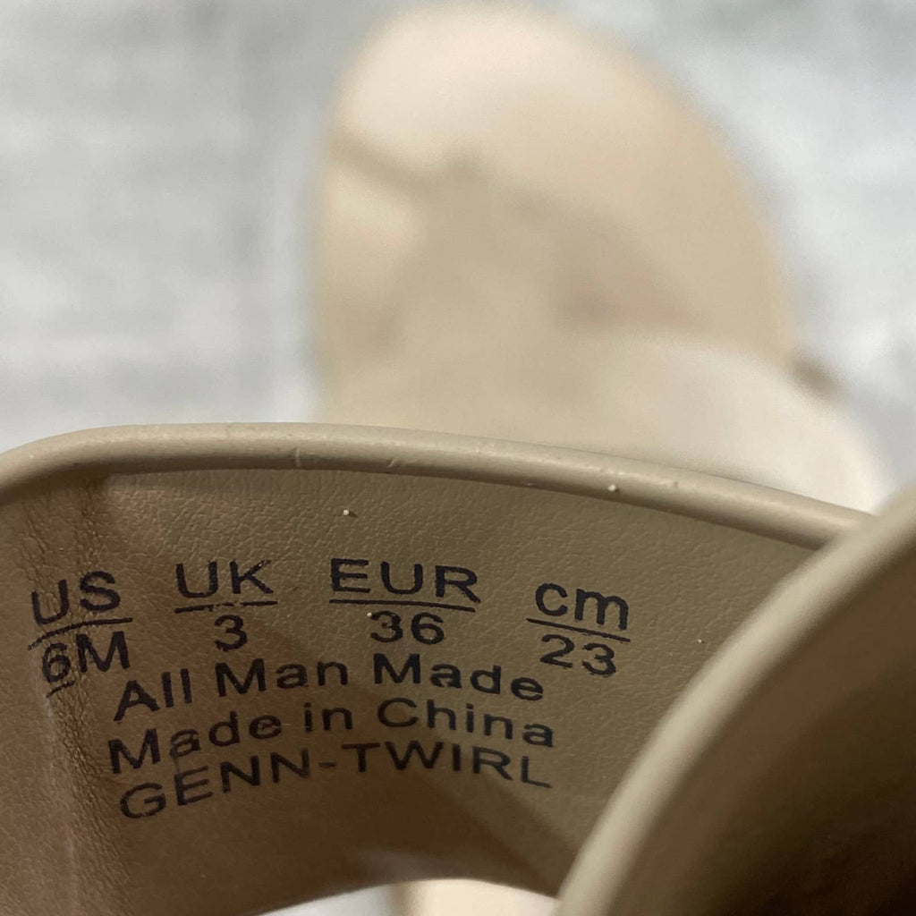 NATURALIZER Women's Porcelain GenN-Twirl Slip-On Thong Sandals SZ 6