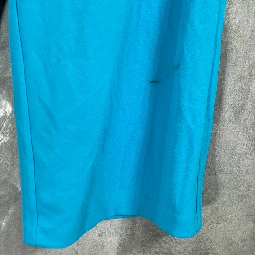 RACHEL RACHEL ROY Women's Shore Blue Ruffled-Sleeve Pocket Cropped Jumpsuit SZXL