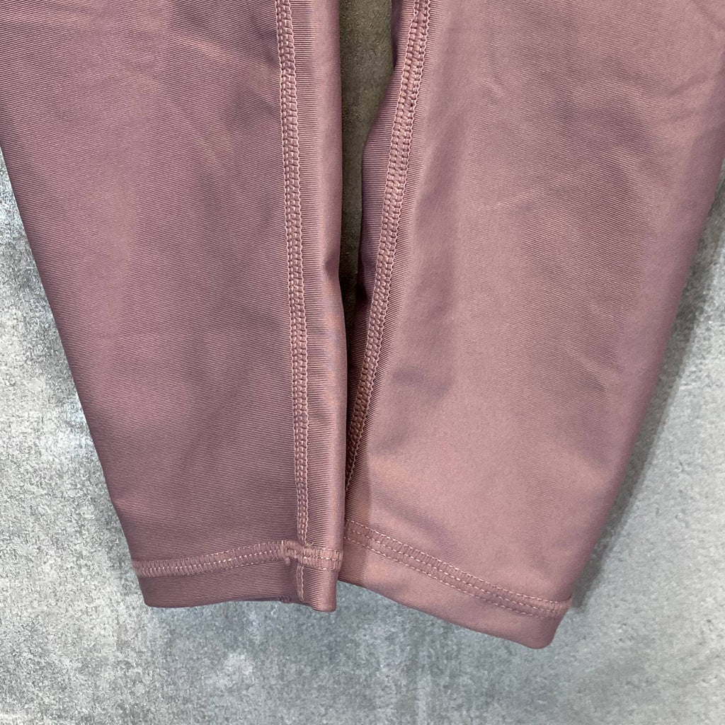 PRO-FIT Activewear Light Purple Ruched Breathable High-Waist Pull-On Leggings SZ S