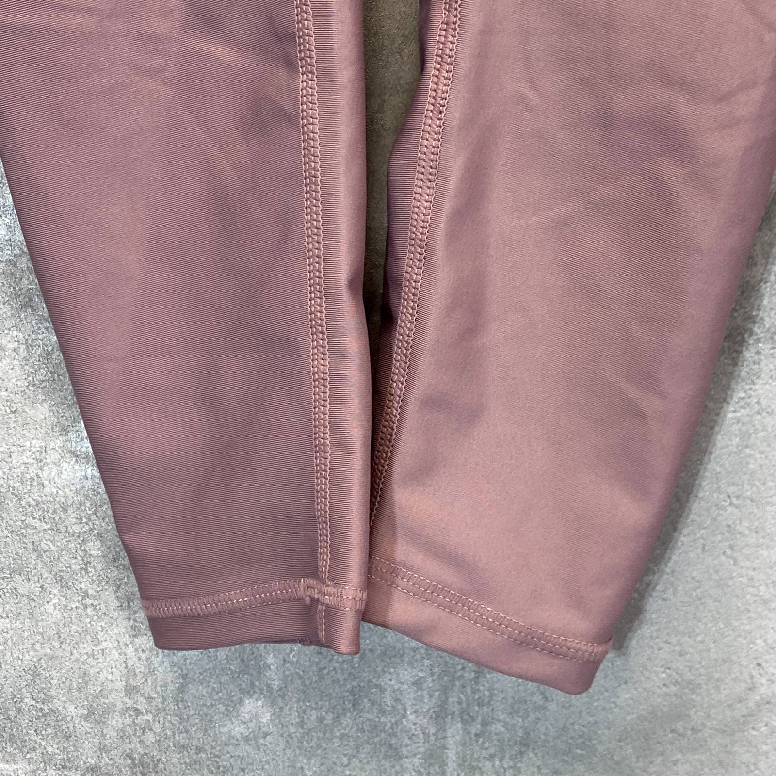 PRO-FIT Activewear Light Purple Ruched Breathable High-Waist Pull-On Leggings SZ S