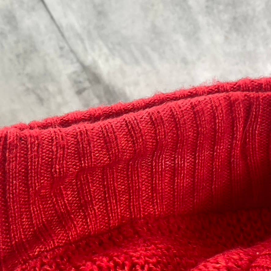 INC INTERNATIONAL CONCEPTS Red Sequin-Stripe Sweater-Knit Drawstring Jogger Pant