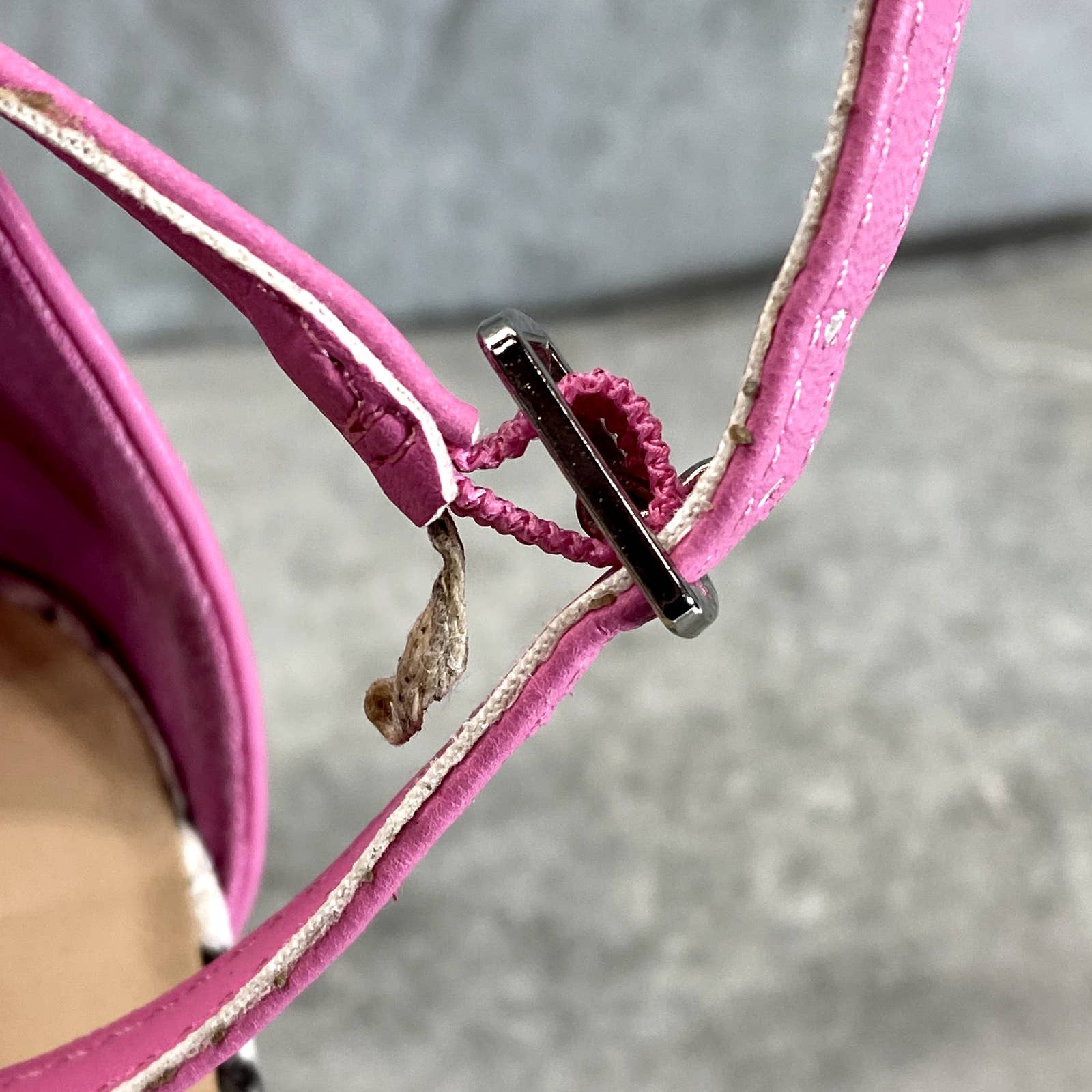 BAR III Women's Multi Smooth Blakke Square-Toe Ankle-Strap Block-Heel Sandal SZ7