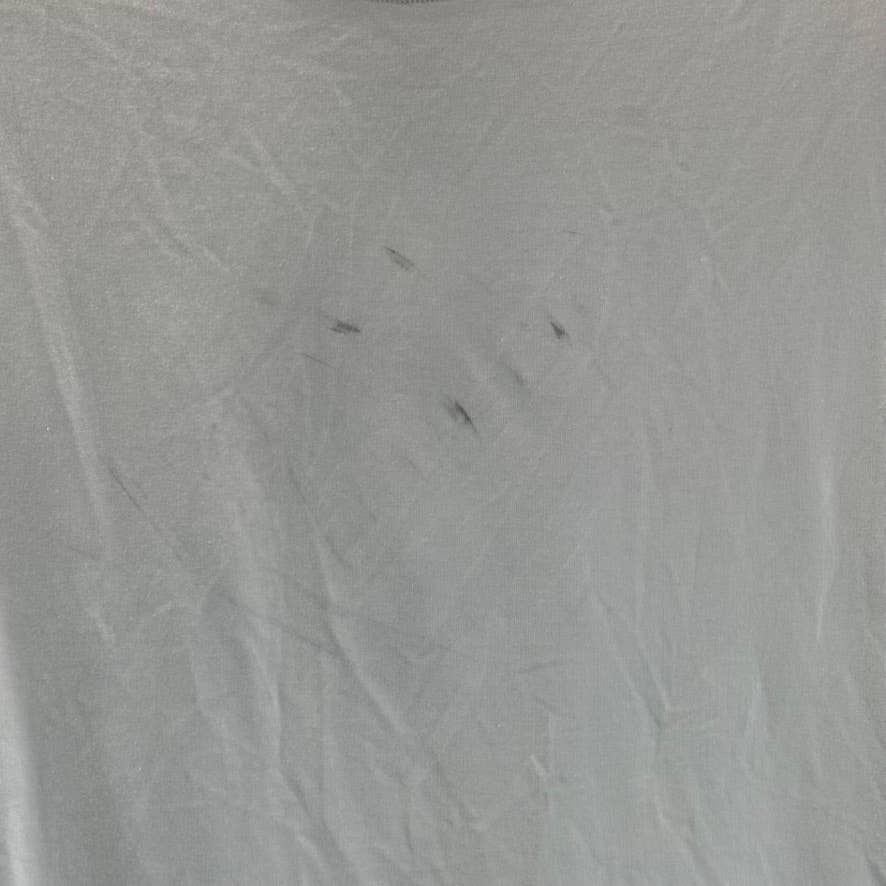 CALVIN KLEIN Women's White Crewneck Padded Muscle Tee SZ XL