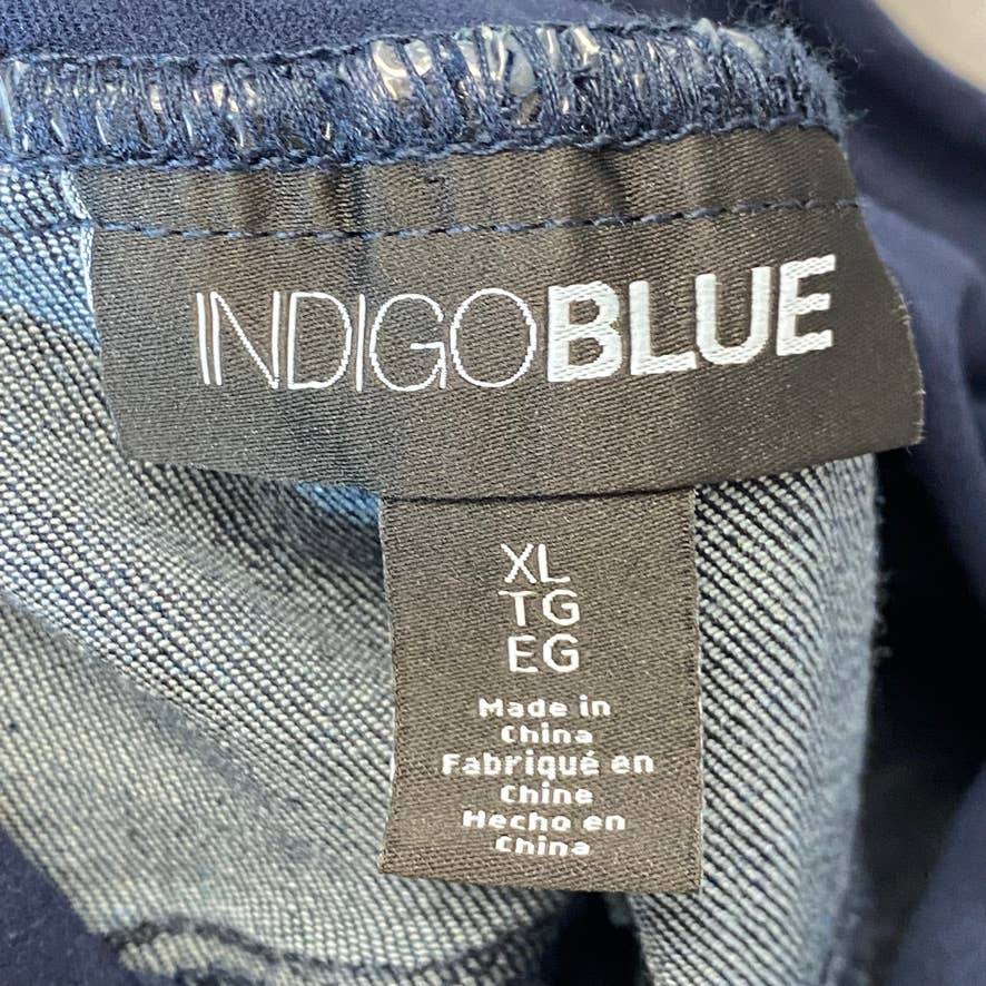 MOTHERHOOD Indigo Blue Secret Fit Belly Stretch Ankle Maternity Jeggings SZ XL