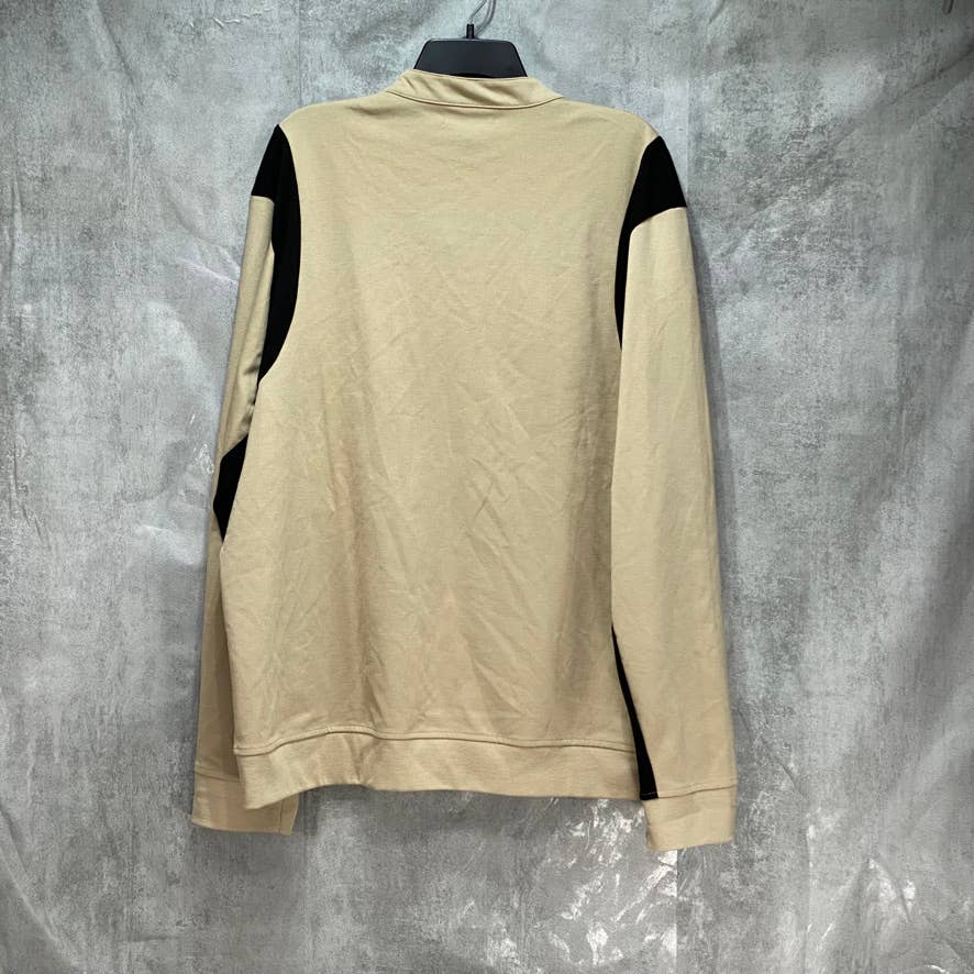 INC INTERNATIONAL CONCEPTS Brown Quicksand Zip Up Jacket SZ 2XL