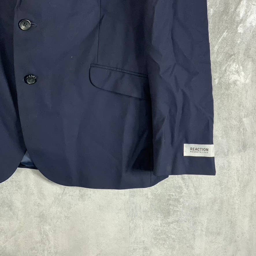KENNETH COLE REACTION Men's Navy Short Techni-Cole Suit Jacket SZ 44S