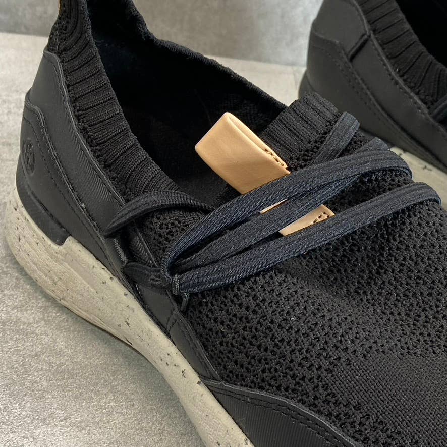 ROCKPORT Women's Black Knit TruFLEX Fly Washable Bungee Slip-On Sneakers SZ 9.5