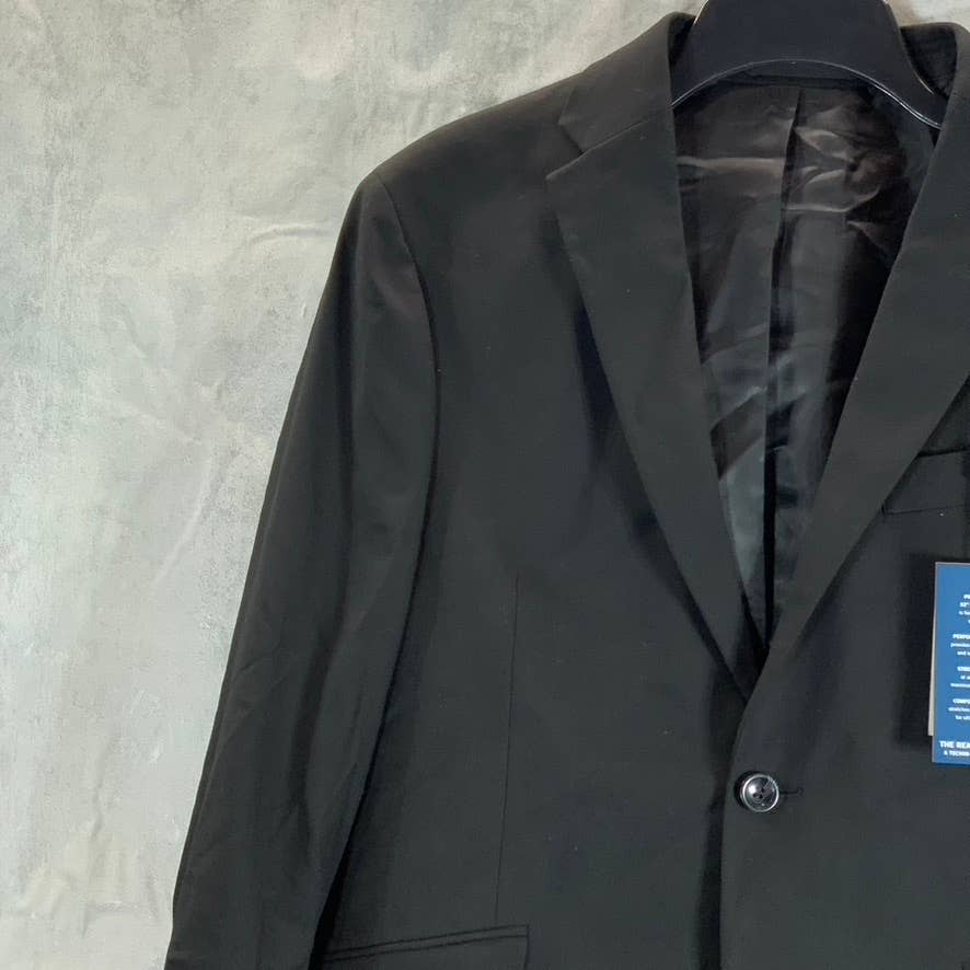 REACTION KENNETH COLE Men's Short Black Techni-Cole Slim-Fit Suit Jacket SZ 40S
