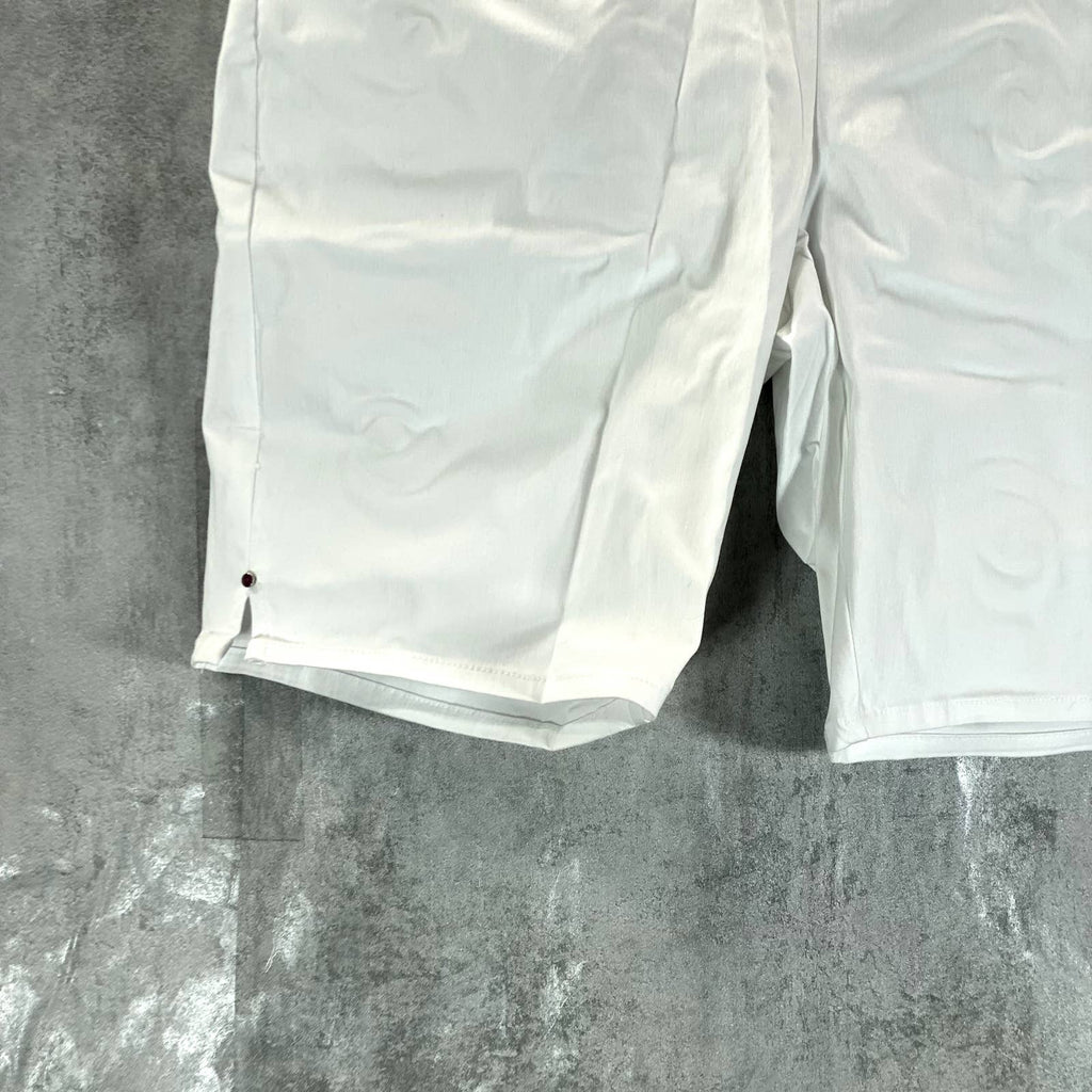 INC INTERNATIONAL CONCEPTS Women's Bright White Mid-Rise Bermuda Shorts SZ 8