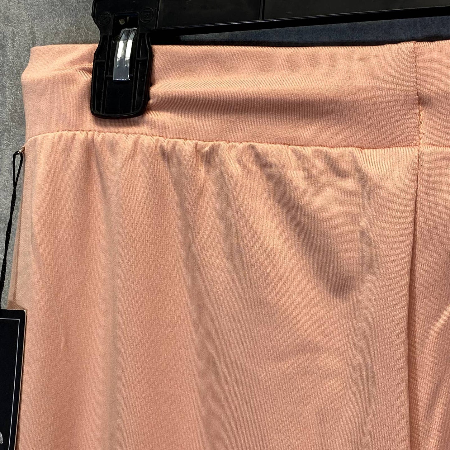 KAY UNGER Women's Peach Tie Hem Drawstring Pull-On Jogger Pants SZ M