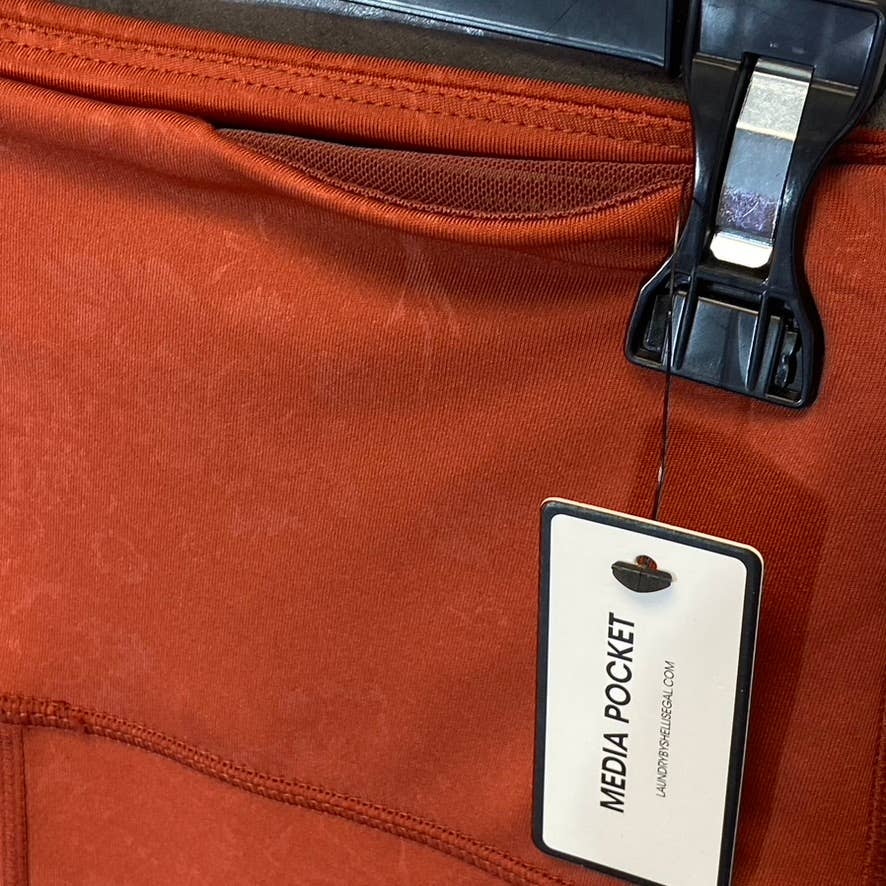 LAUNDRY By Shelli Segal Rust Printed High-Waist Stretch Pull-On Active Leggings SZ S