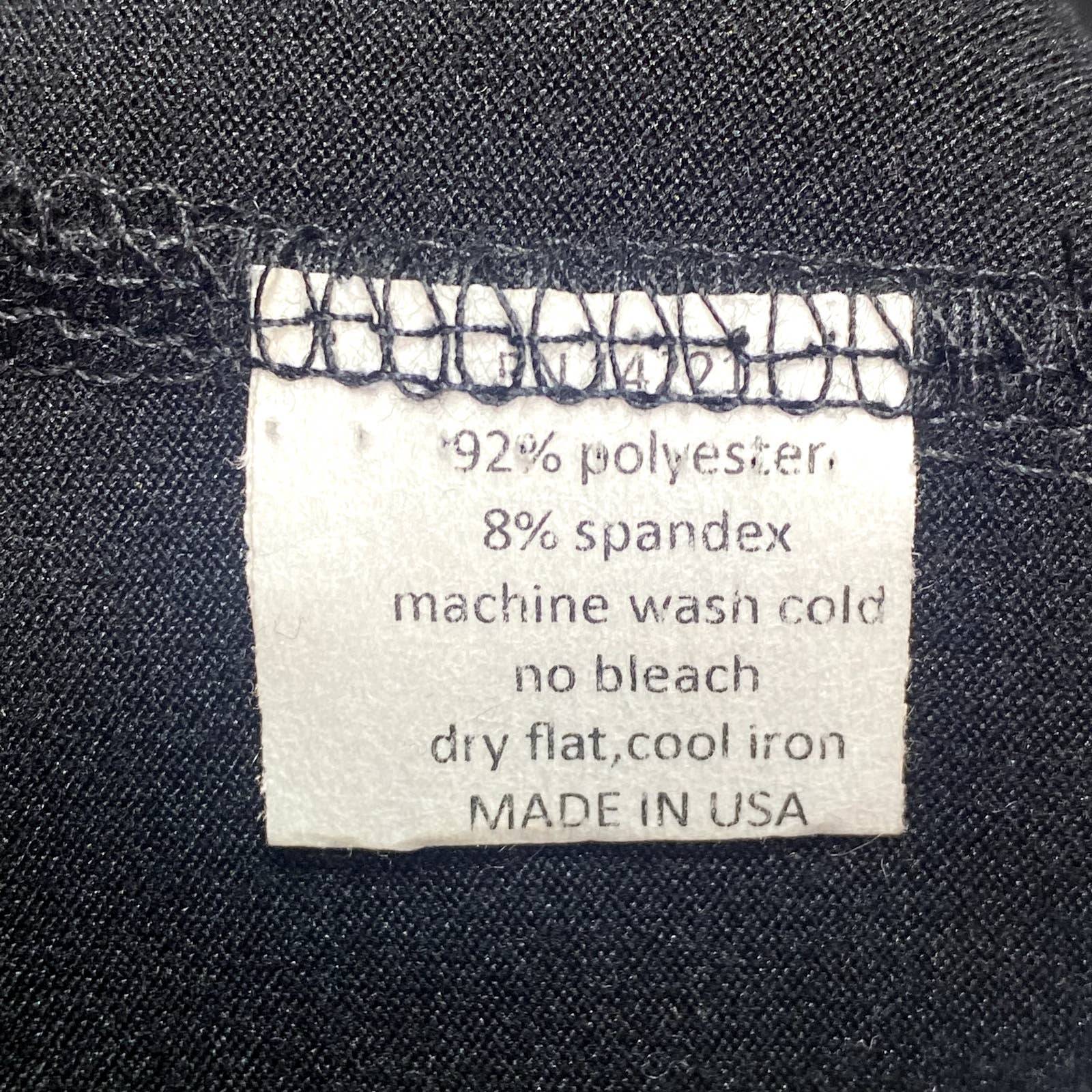 24SEVEN COMFORT APPAREL Solid Black Fitted Long Sleeve Side Slit Maxi Dress SZ XL