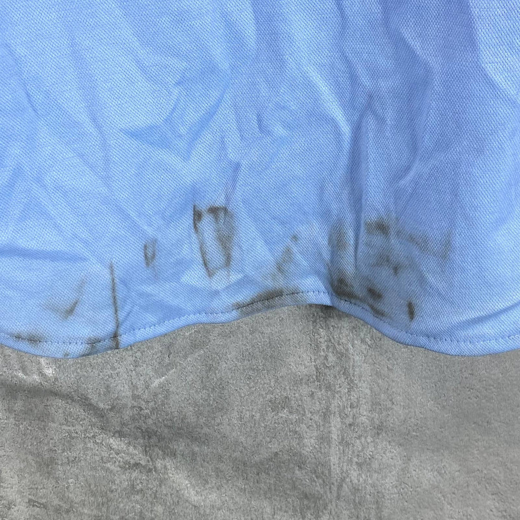 ALFANI Men's Pale Ink Blue Regular-Fit Cotton Birdseye Button-Up Shirt SZ XXL