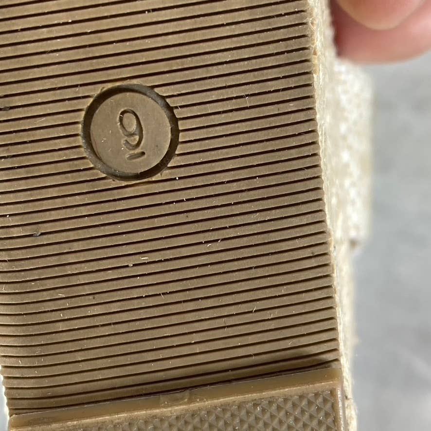 STYLE & CO Women's Red Mailena Closed-Toe Wedge Espadrille Sandals SZ 9