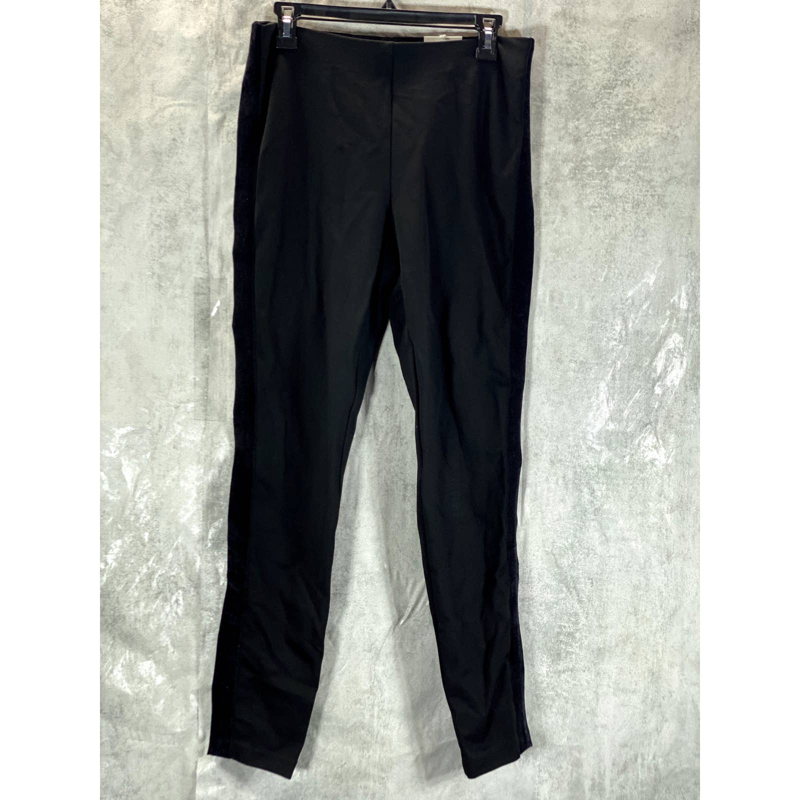 INC INTERNATIONAL CONCEPTS Women's Deep Black Skinny-Leg Ponte Pants SZ 10